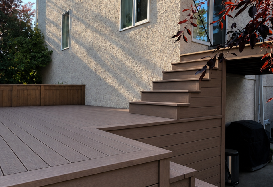Multi-Level, Elevated & Rooftop Decks built in Edmonton by D3 Decks & Fences