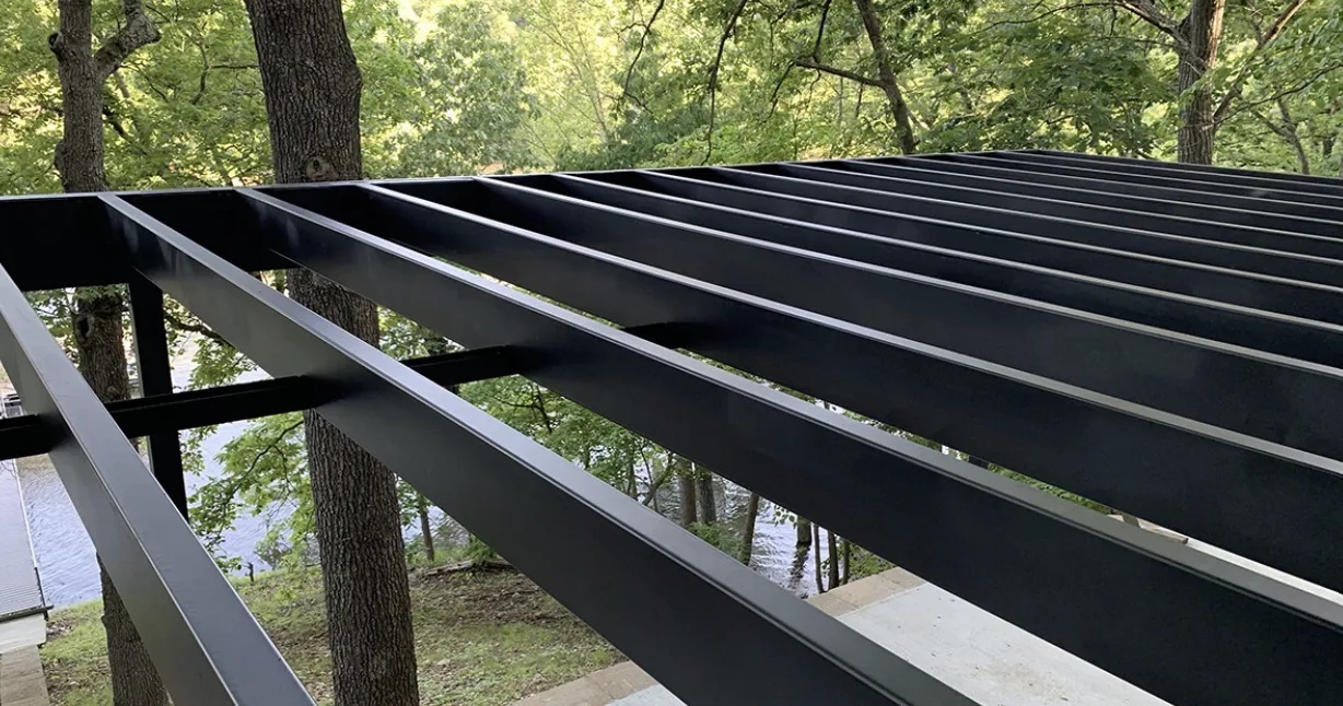 Steel joist framing
